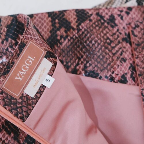 Alternative view of #3.1 Suri Suri Yaggi Skirt (Pink)
