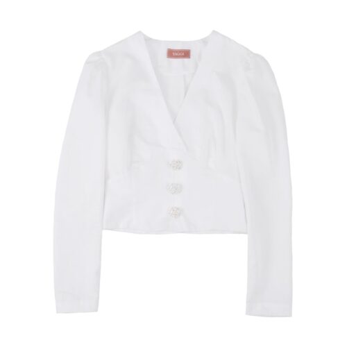 #9 Crystal V-Neck Blouse