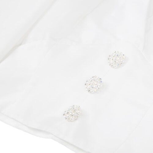 Alternative view of #9 Crystal V-Neck Blouse