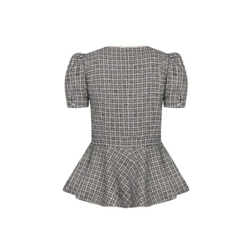Alternative view of #13 Alice's Summer Check Tweed (Jacket)
