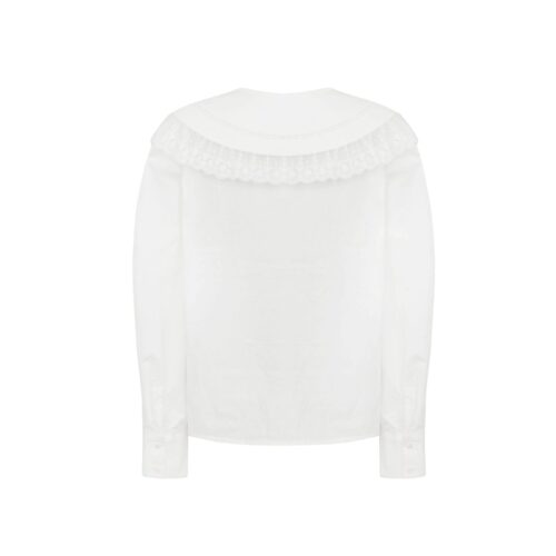 Alternative view of #16 Oversized Peter Pan Collar Blouse