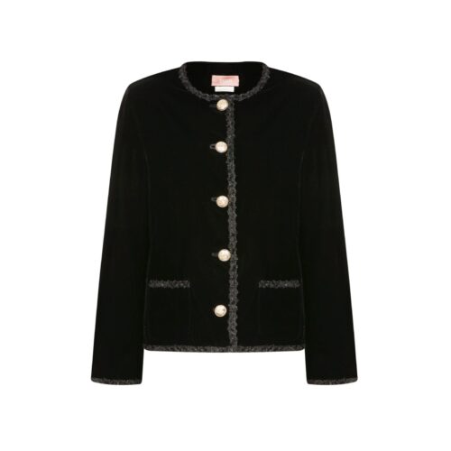 #15 Essential Agehara Velvet Jacket (Black)