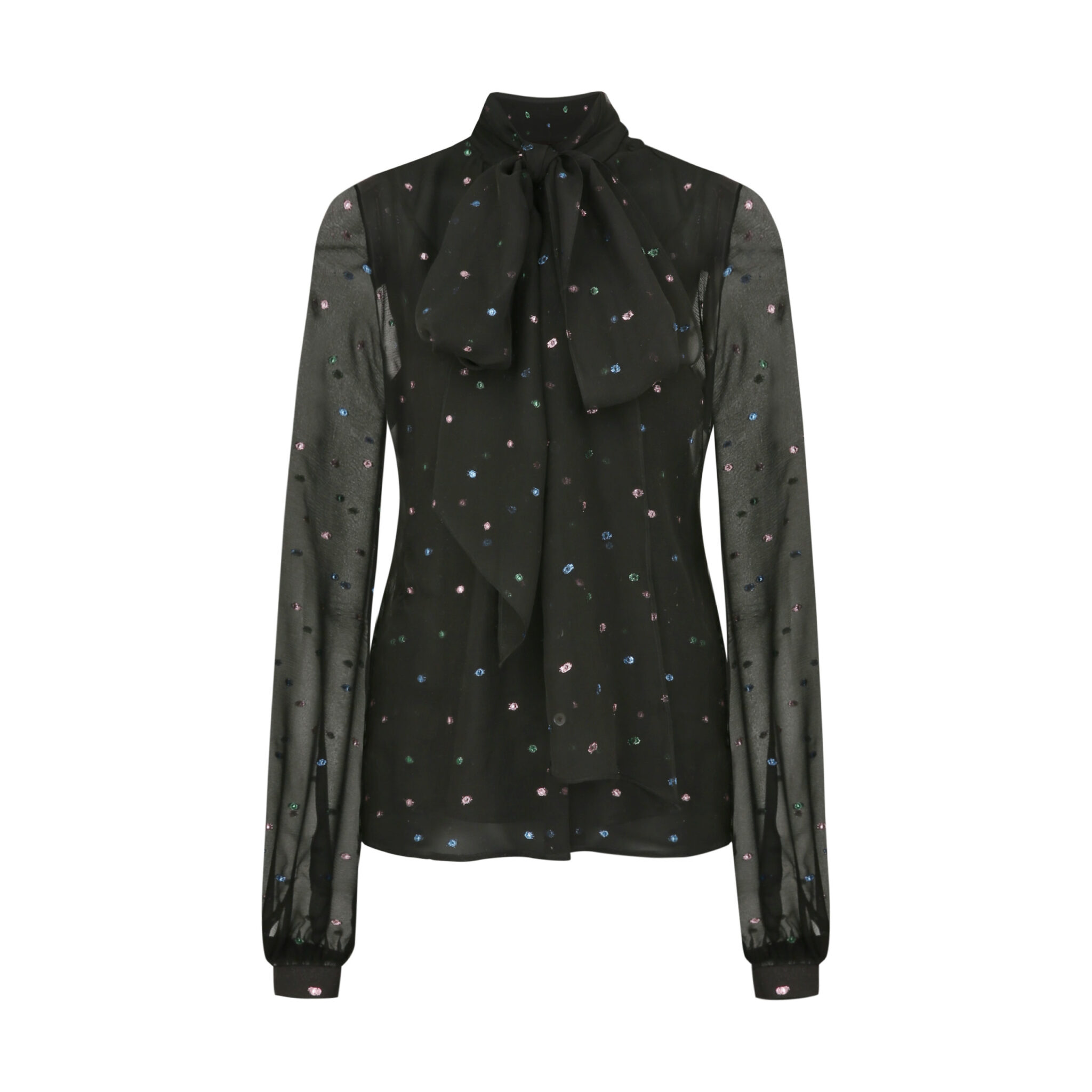 Red Parisienne Silk Blouse main image 1