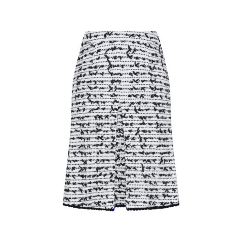 Alternative view of #23.1 B/W Ribbon Tweed Skirt