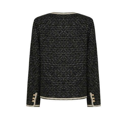Alternative view of #24 Mayfair Shiny Black Tweed Jacket