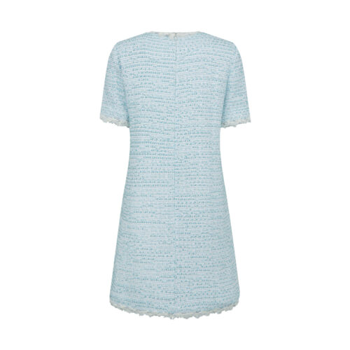 Alternative view of #26 Jane Summer Tweed Dress (Blue Tweed)
