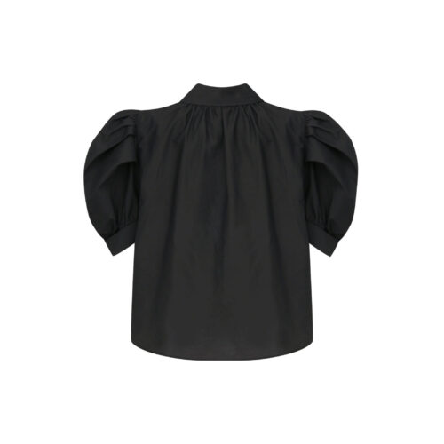Alternative view of #28.1 Summer Air Blouse (Black)