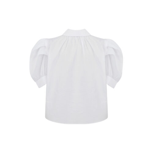 Alternative view of #28 Summer Air Blouse (White)