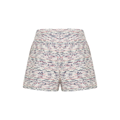 Alternative view of #29 Pleated French Tweed Shorts