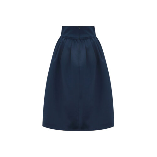 Alternative view of #31 Audrey Full Circle Skirt (Royal Navy Blue)