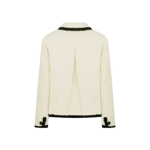 Alternative view of #33 Midnight in London Ivory Tweed (Jacket)