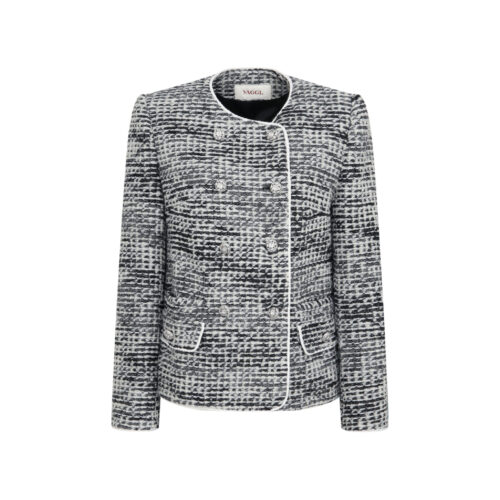 #34 Snowflake Double Breasted Tweed Jacket