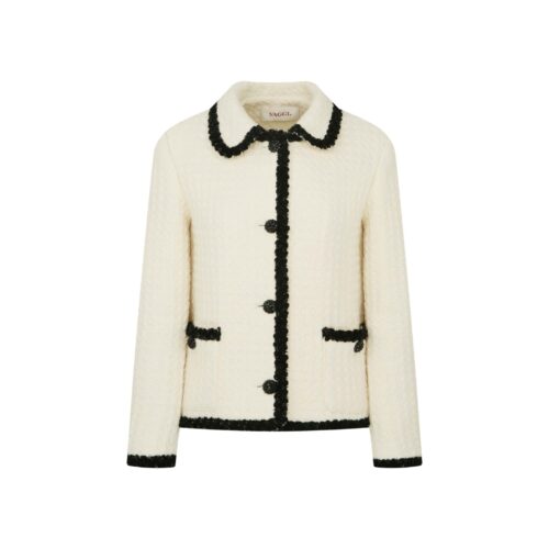 #33 Midnight in London Ivory Tweed (Jacket)
