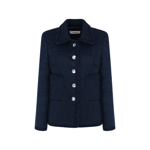 #37 British Mohair Jacket (Dark Navy)