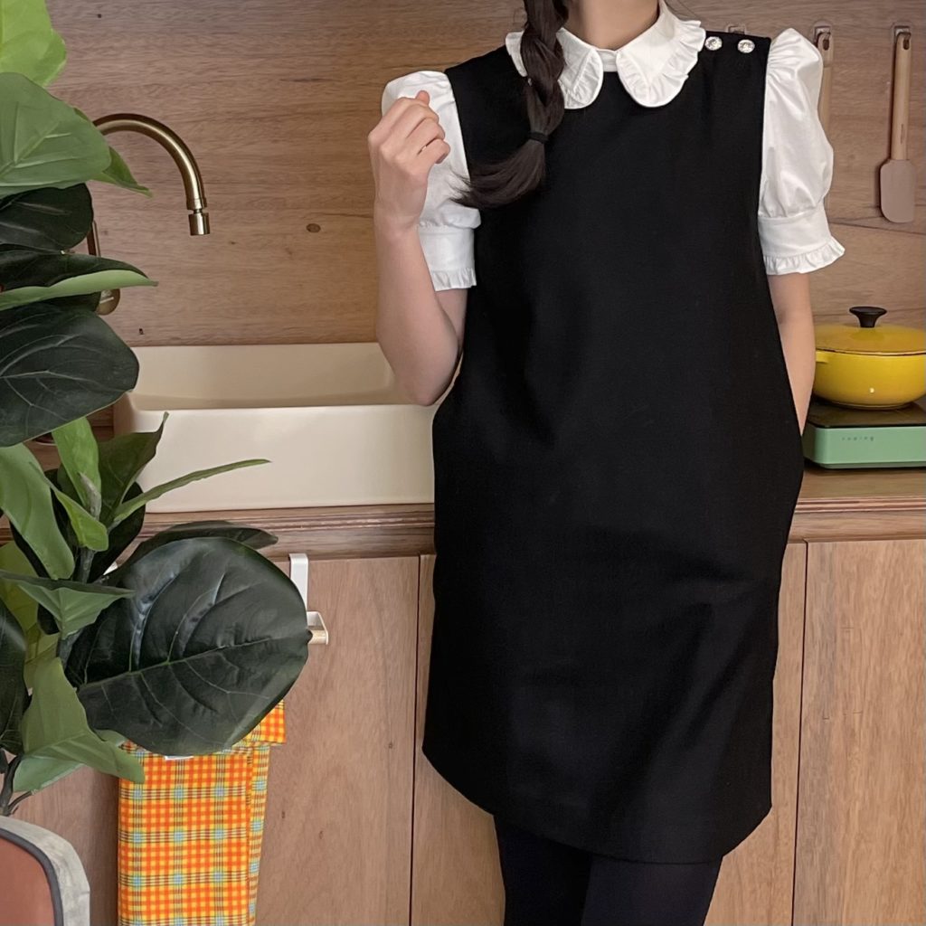 #41 Essential Wool Vest Dress