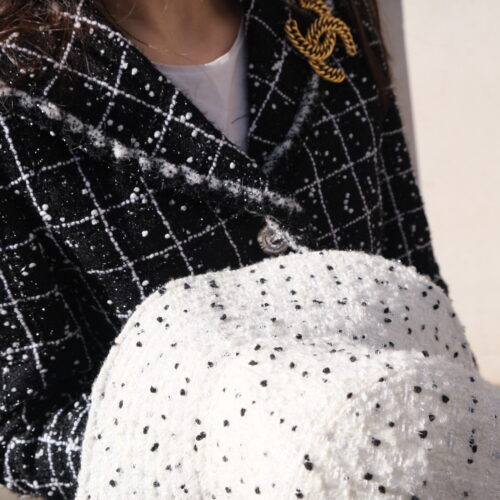 Alternative view of #43 Mayfair Shiny B/W Sailor Tweed Jacket