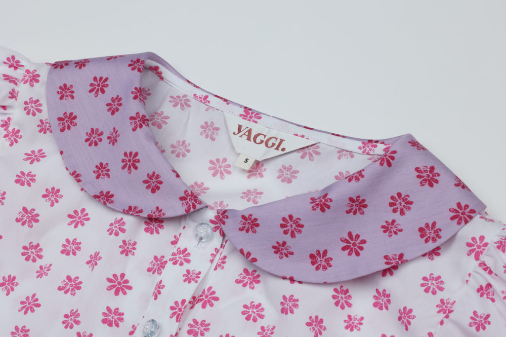 #49.1 Liberty Floral Cotton Blouse