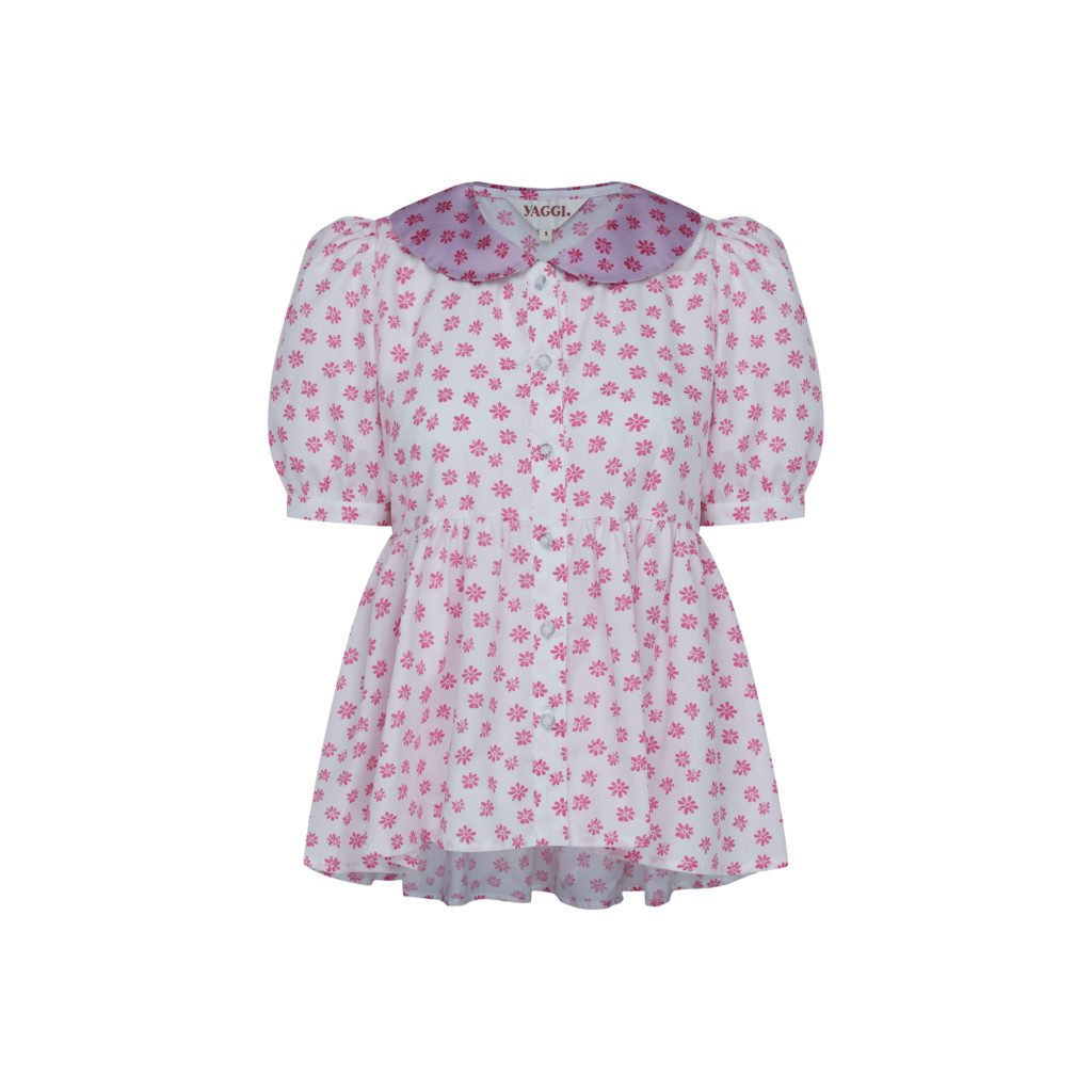 #49.1 Liberty Floral Cotton Blouse