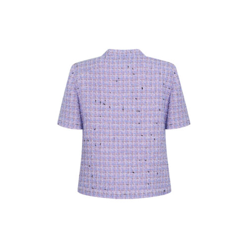 Alternative view of #51 Shiny Lavender Tweed Jacket