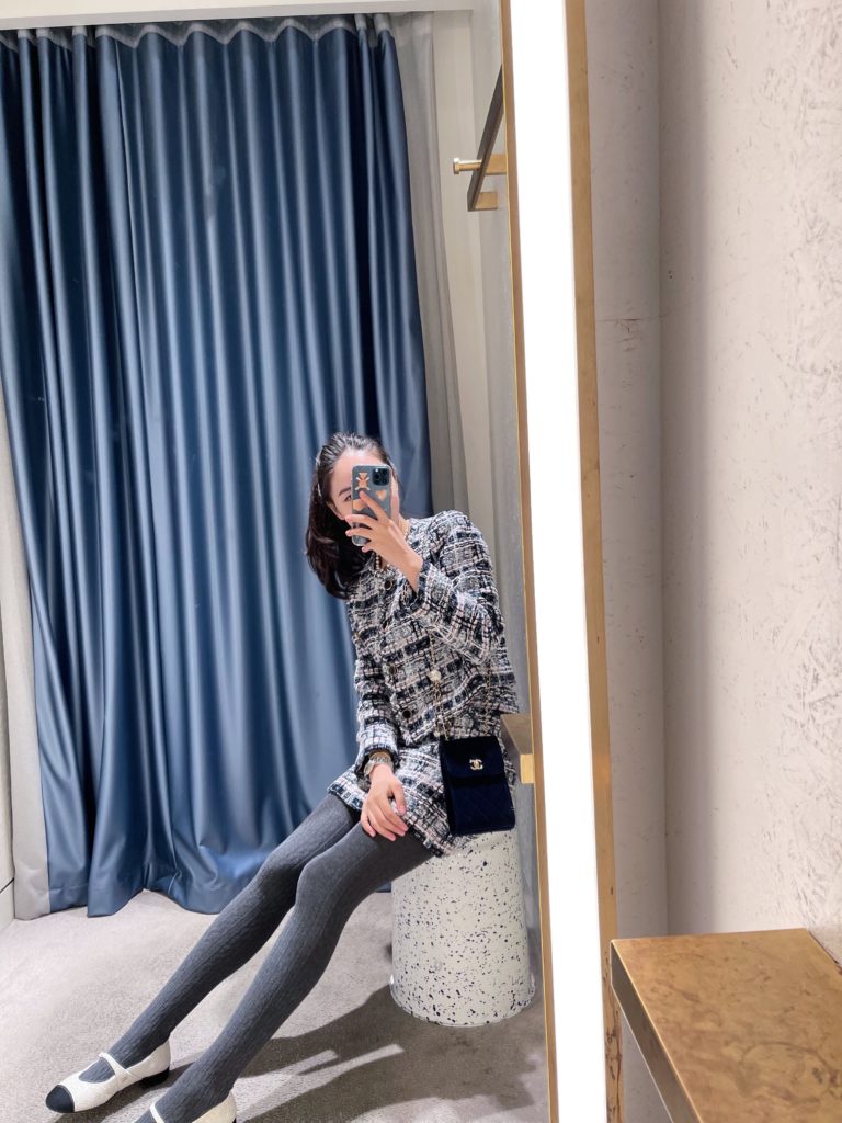 #55 Night Garden Tweed Jacket (SET 구매시 5% 할인적용)