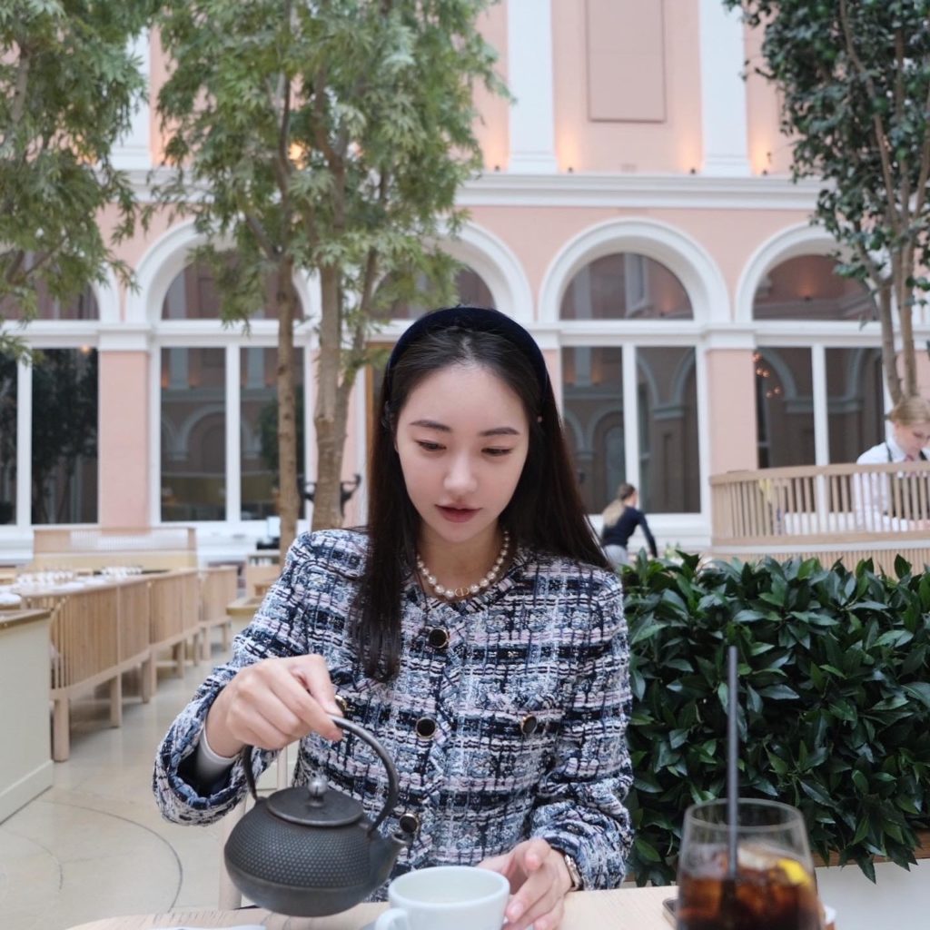 #55 Night Garden Tweed Jacket (SET 구매시 5% 할인적용)