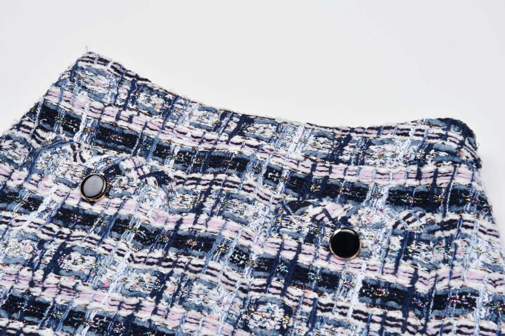 #55.1 Night Garden Tweed Skirt (SET 구매시 5% 할인적용)