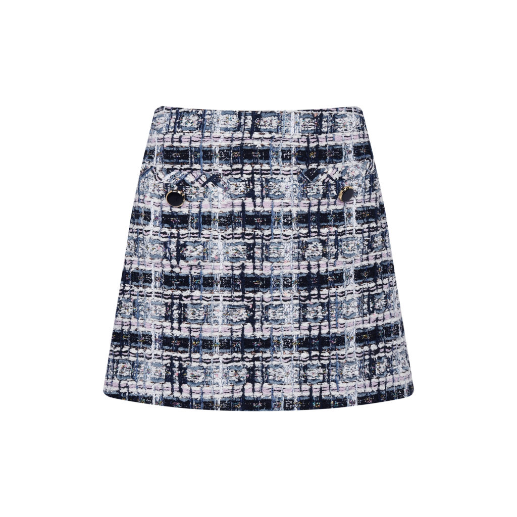 #55.1 Night Garden Tweed Skirt (SET 구매시 5% 할인적용)