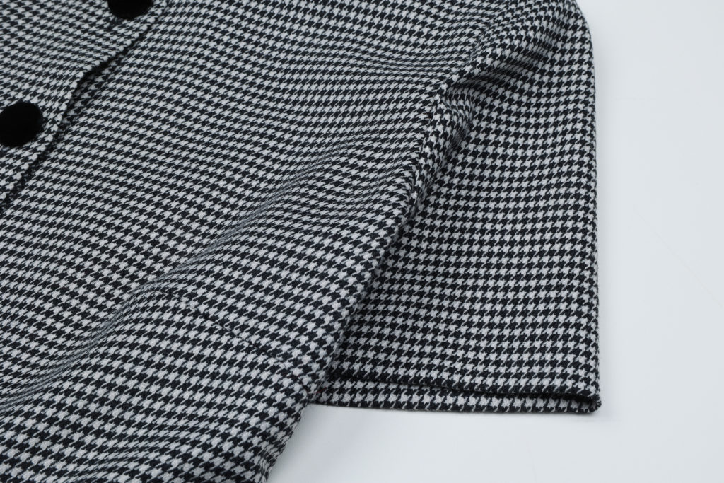 #57 London Check Wool Dress