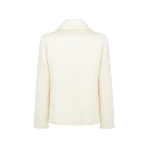 Alternative view of #59 British Mohair Jacket (Ecru)