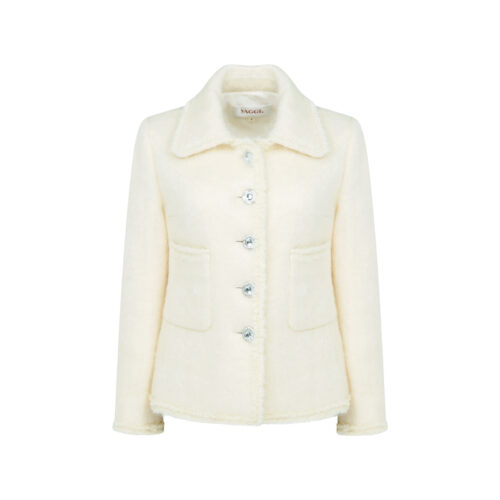 #59 British Mohair Jacket (Ecru)