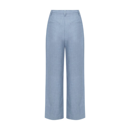 Alternative view of #62 Pearly Wool Trousers (Grey Blue)