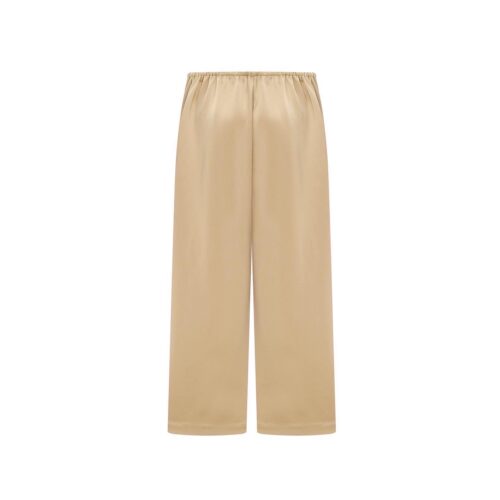 Alternative view of #65.2 Chelsea Satin Silk Trousers (Gold Beige)