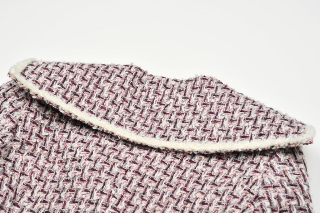 #64 Snowball Pink Sailor Tweed Jacket