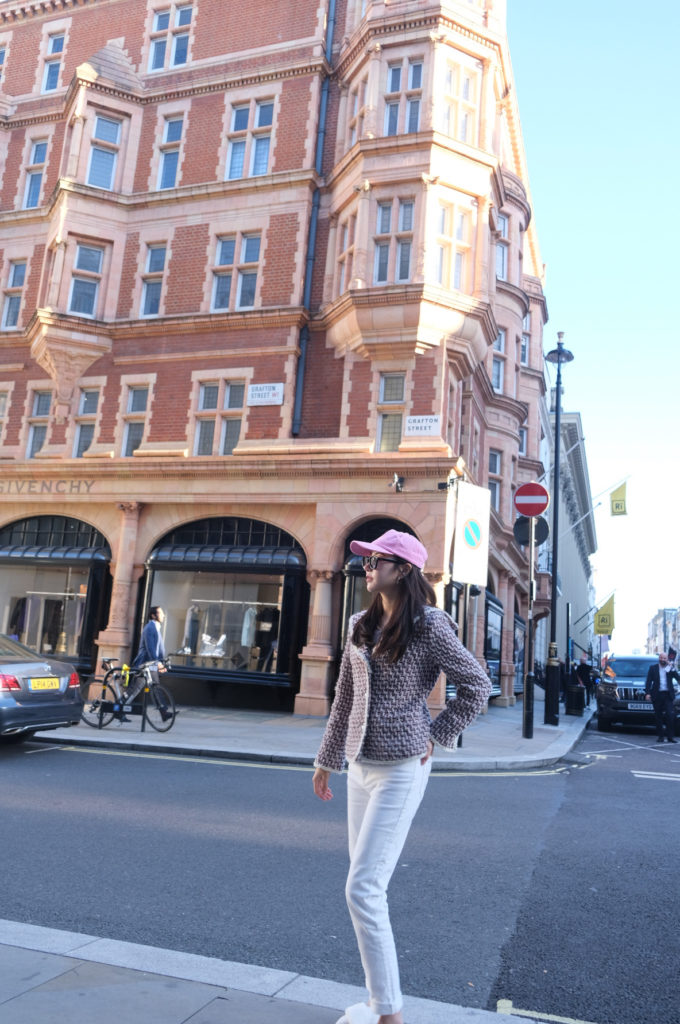 #64 Snowball Pink Sailor Tweed Jacket