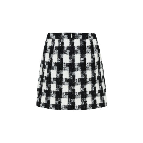 Alternative view of #67.1 Shiny Check Tweed Skirt (Set 5% Off)