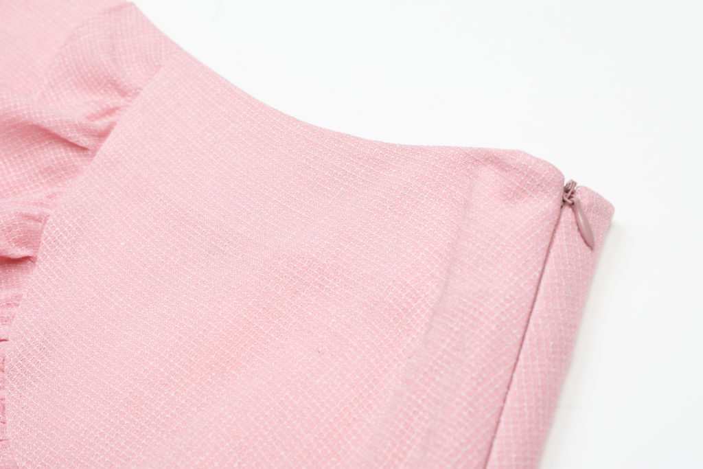 #73.1 Holiday Frill Skirt (Pink)