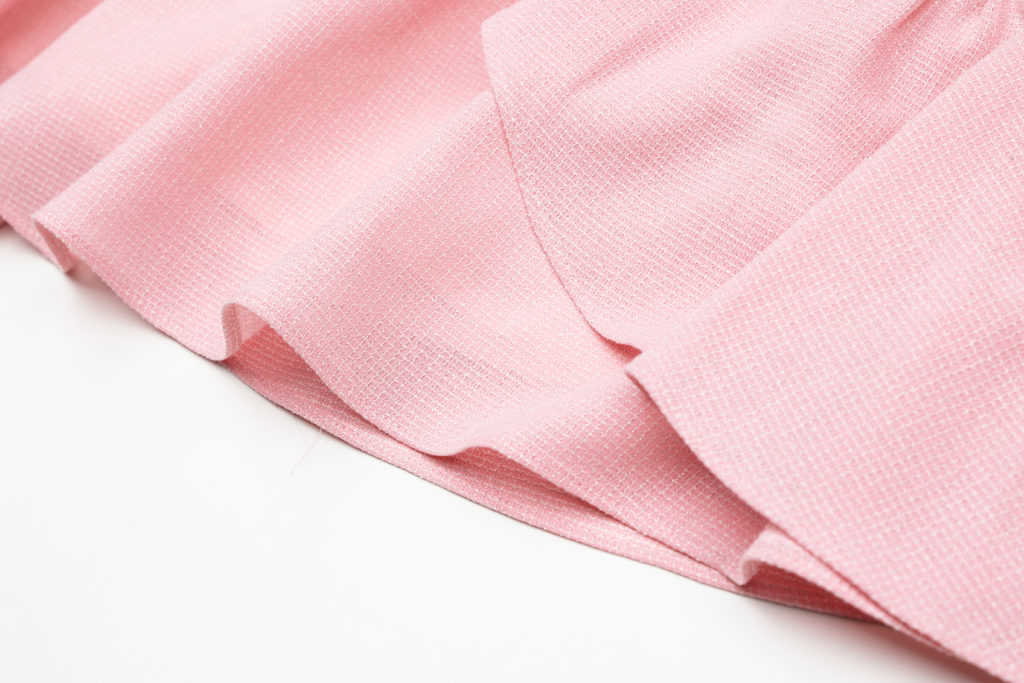 #73.1 Holiday Frill Skirt (Pink)