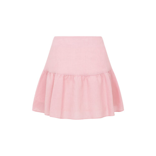 Alternative view of #73.1 Holiday Frill Skirt (Pink)