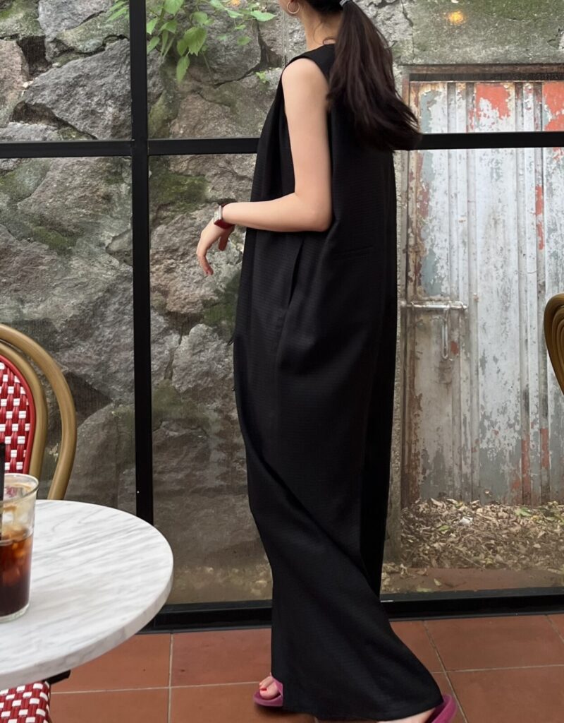 #76 Goodbye Holiday Jumpsuit (Black)