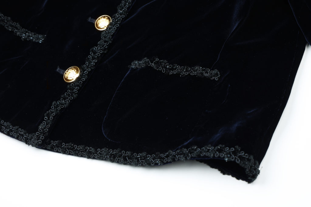 #80.1 The New Agehara Velvet Jacket (Navy)