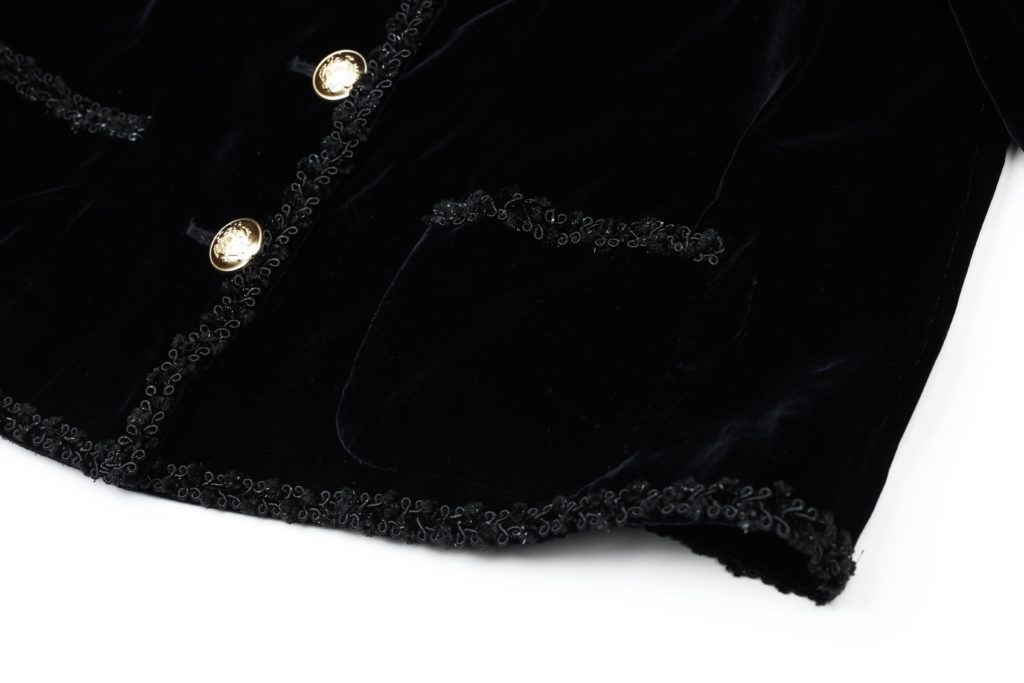 #80 The New Agehara Velvet Jacket (Black)