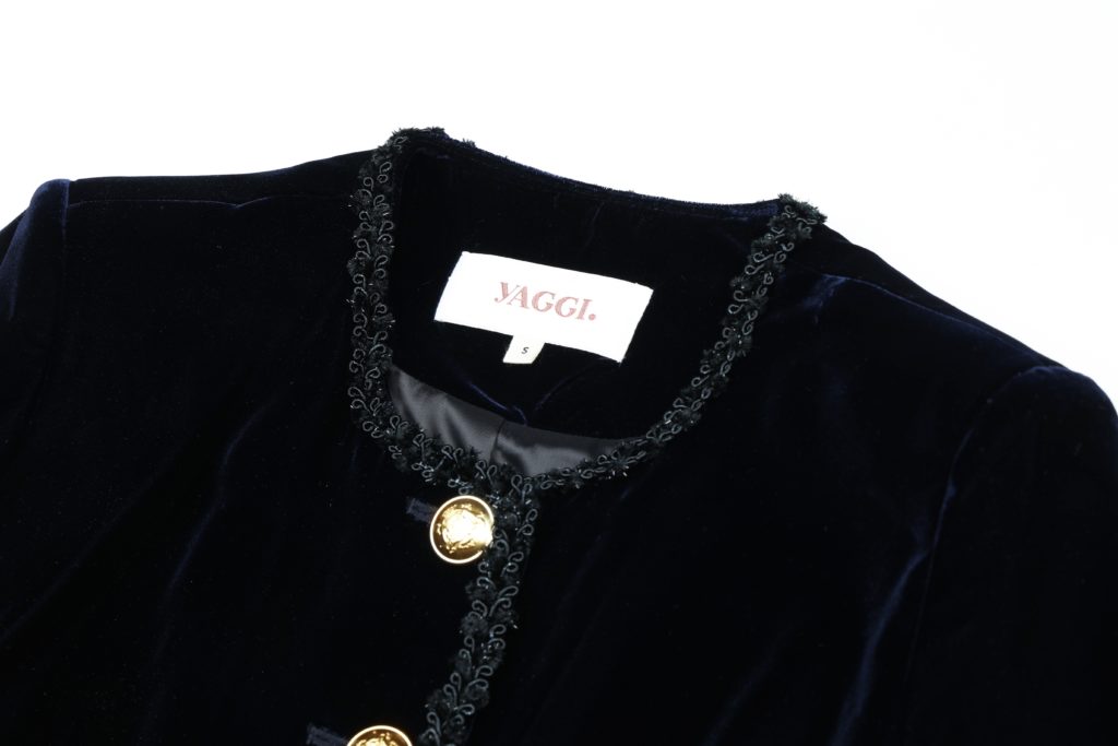 #80.1 The New Agehara Velvet Jacket (Navy)