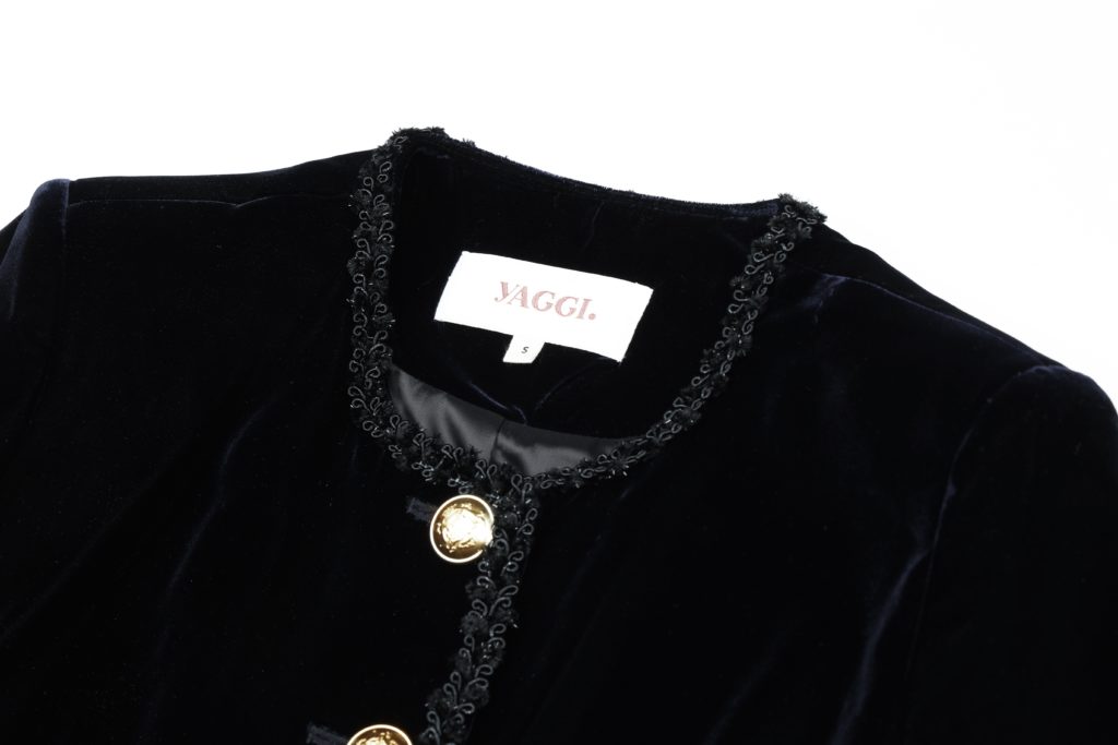 #80 The New Agehara Velvet Jacket (Black)