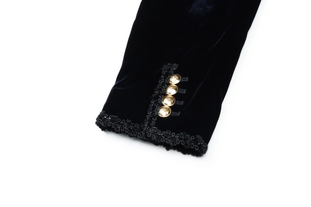 #80 The New Agehara Velvet Jacket (Black)