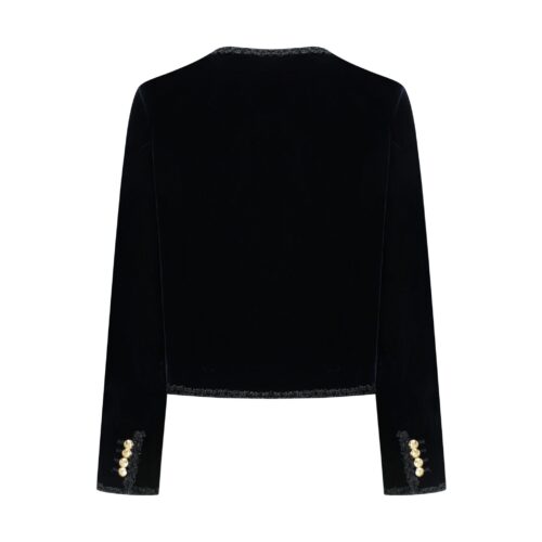 Alternative view of #80 The New Agehara Velvet Jacket (Black)