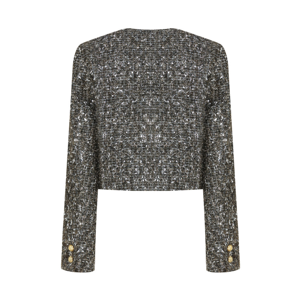 #79. Royal Button Tweed Jacket