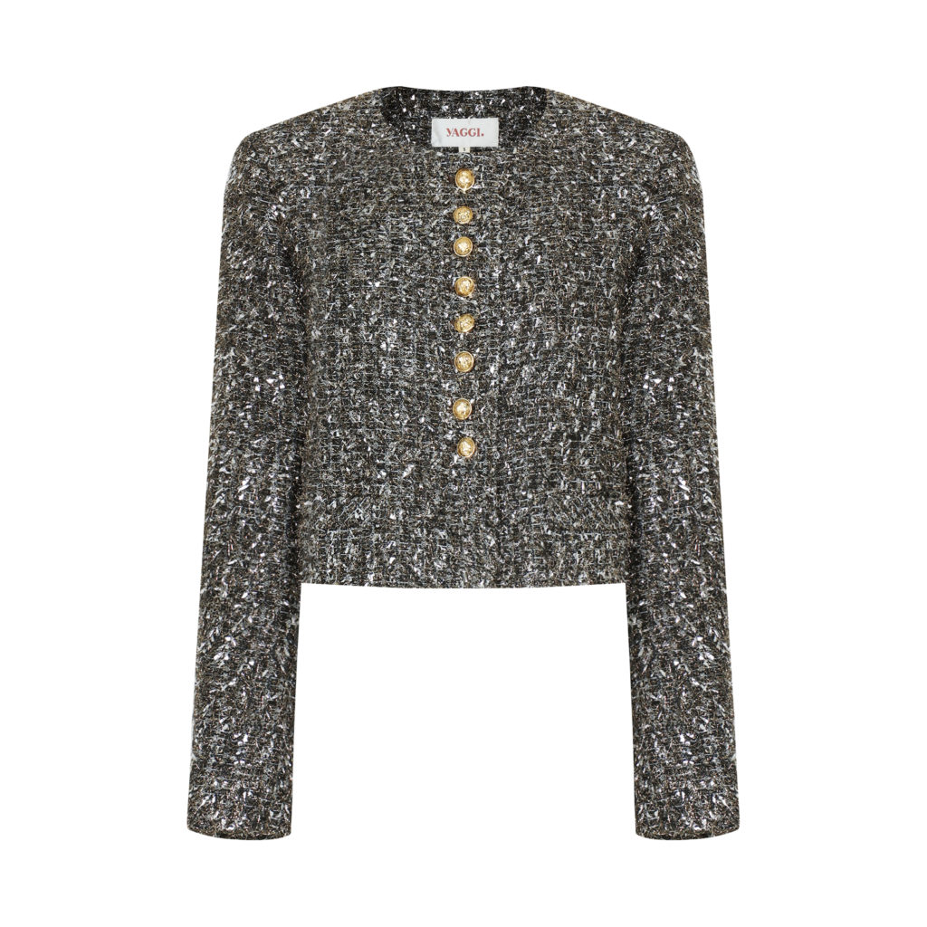 #79. Royal Button Tweed Jacket