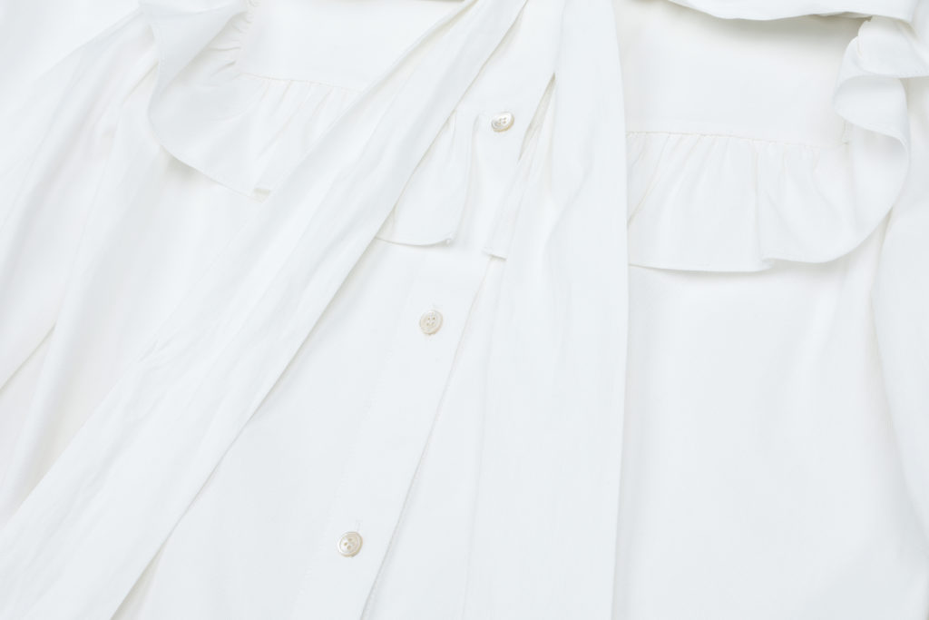 #83 Kate's Ruffle Bow Blouse