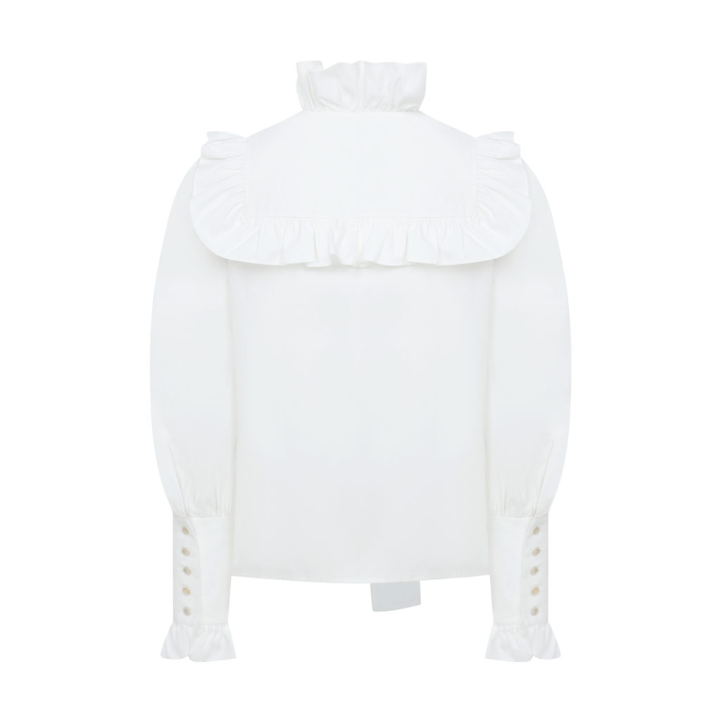 #83 Kate's Ruffle Bow Blouse