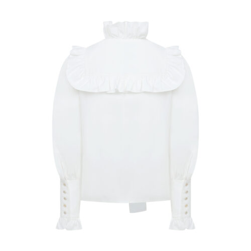 Alternative view of #83 Kate's Ruffle Bow Blouse